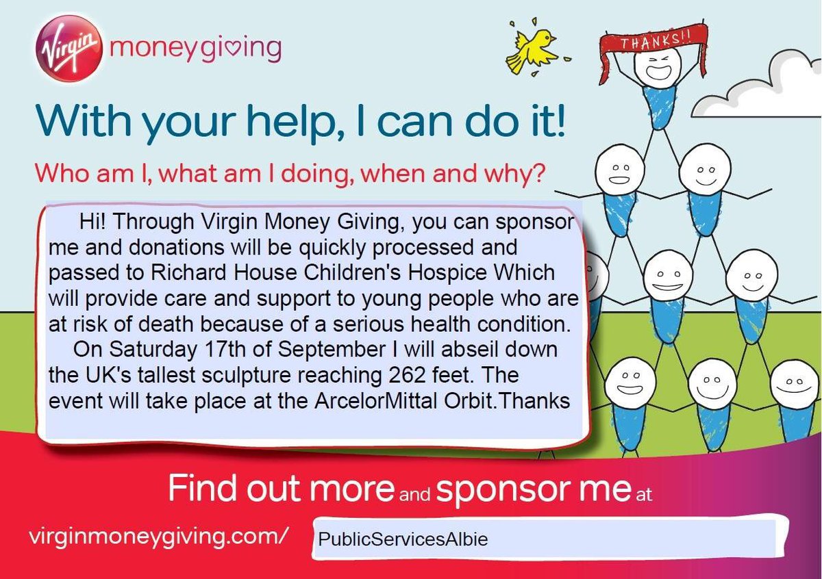 AbsOrbit1's tweet image. #charity #abseil #OlympicStadium #London #donate #