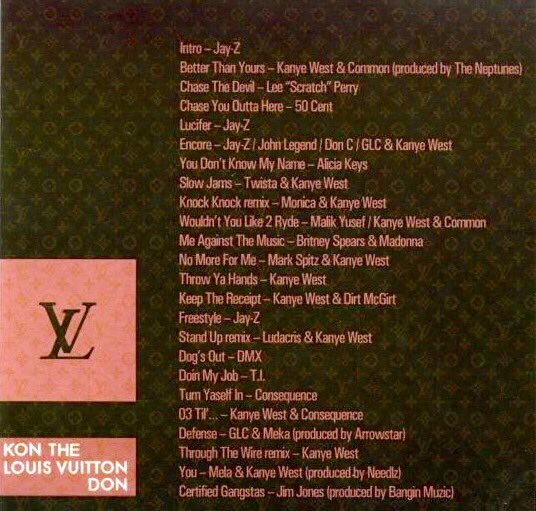 Kanye West  Kon the Louis Vuitton Don Lyrics and Tracklist  Genius