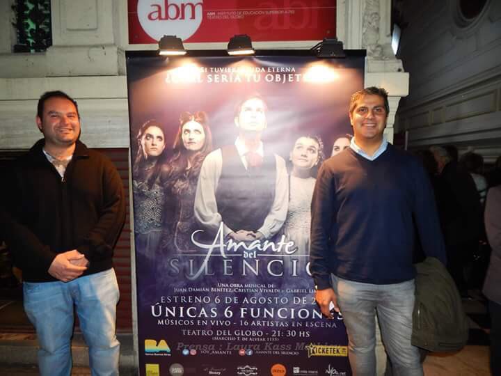 Los ganadores del concurso de <a href="/Soy_amante/">Amante del Silencio</a> disfrutaron de la obra! Se vienen más sorteo próximamente! #FansDelTeatro