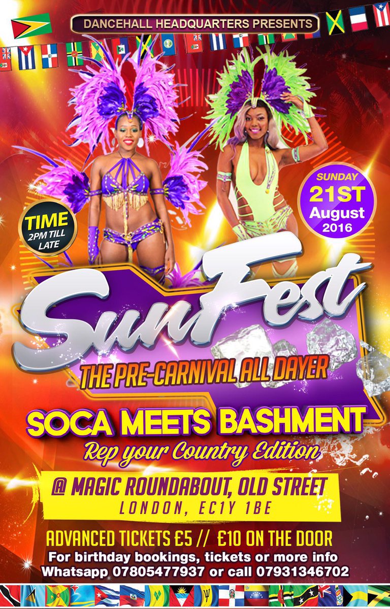 FatzOfficial's tweet photo. #SunFestAlldayer 21st Aug @ Magic Roundabout, Old St 2pm-Late Tickets ONLY £5 https://t.co/jer2XSbU7s https://t.co/BocdcQGwhX