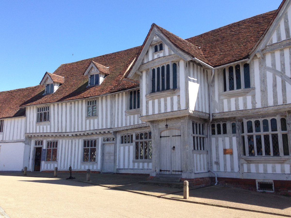 Lavenham Guildhall in the sun this afternoon. Such a wonderful building.