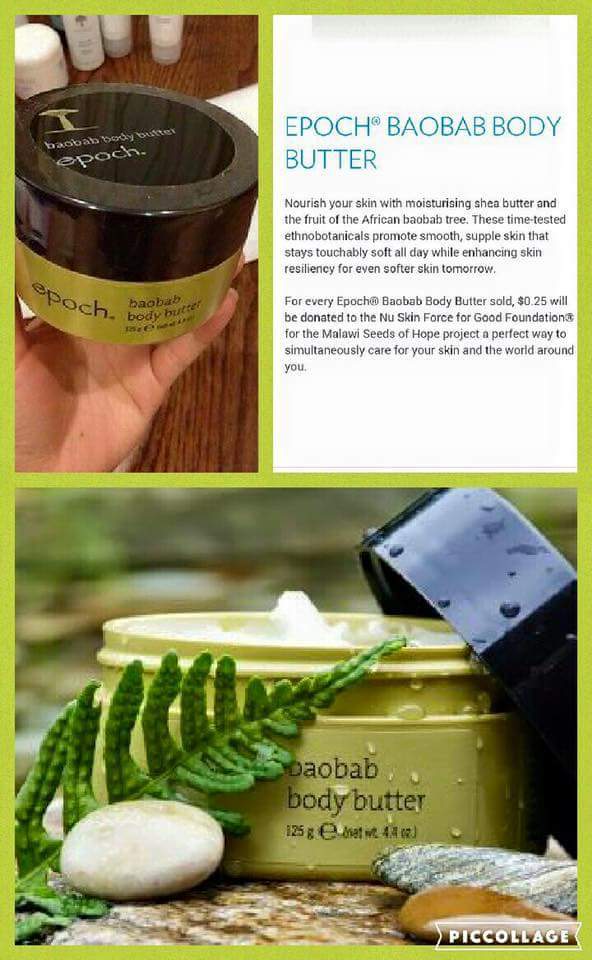 Baobab Body Butter, beneficial anti-oxidants, Smoothes dry skin,Reduces appearance of stretch marks x