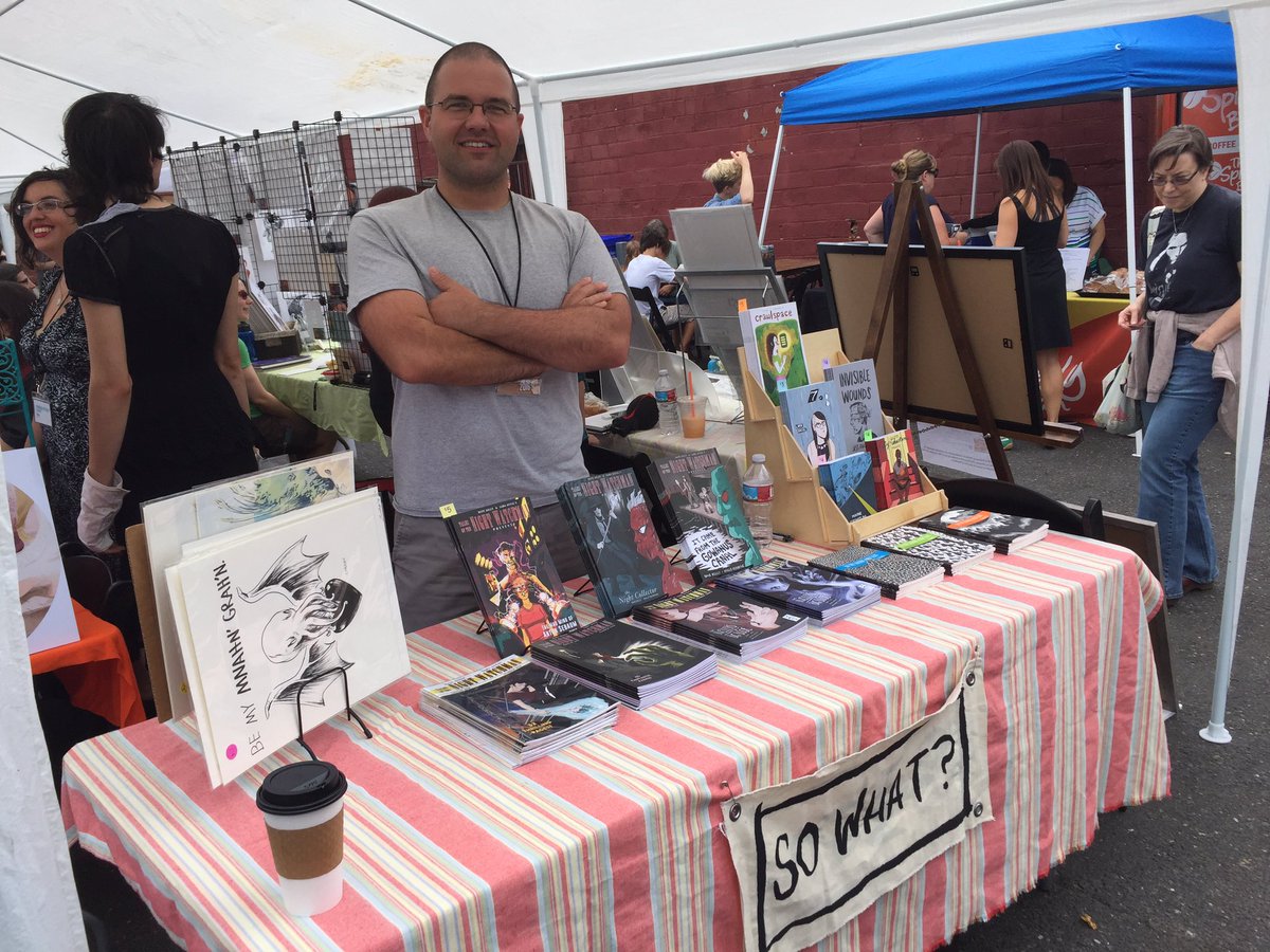 HannahMenzies's tweet photo. @ArtistAlleyFest #pdxaacf2016 Great event! https://t.co/WaIlwvt6pQ