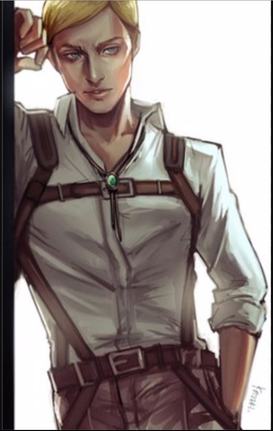 titanhumanfreak's tweet photo. "Now that I look at it Erwin is fucking hot" https://t.co/QHCfUW6dox