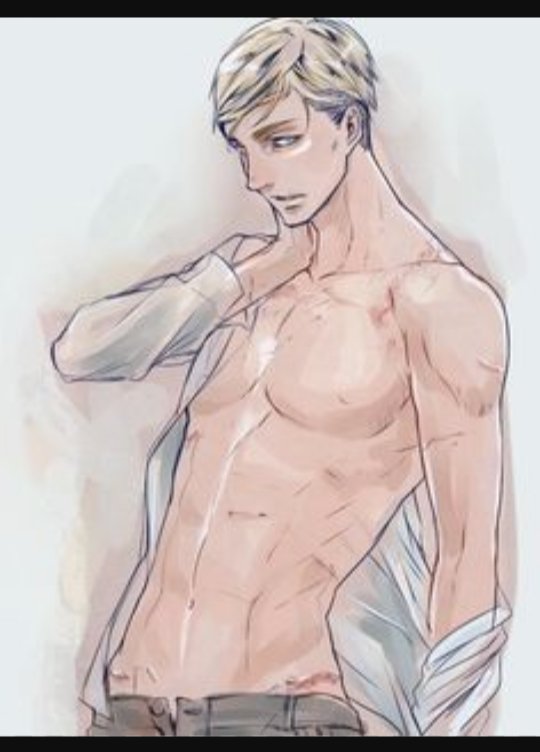 titanhumanfreak's tweet photo. "Now that I look at it Erwin is fucking hot" https://t.co/QHCfUW6dox