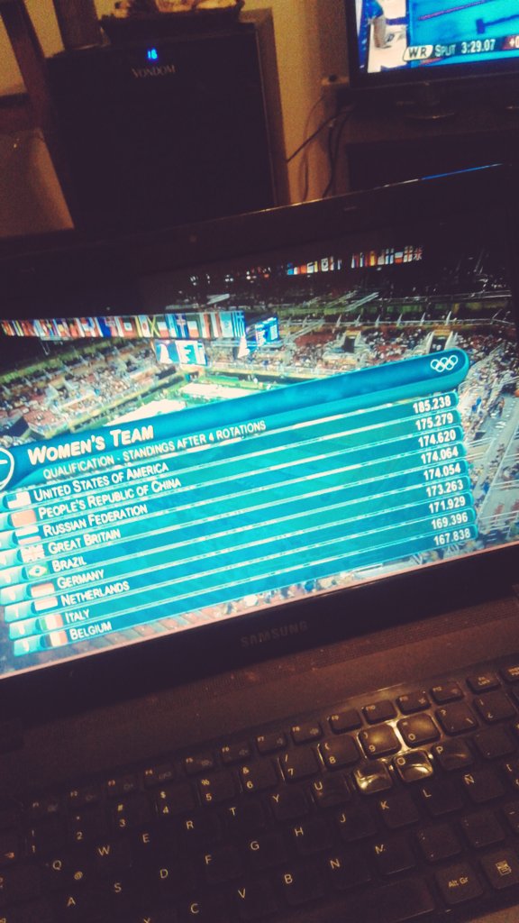 GymnasticsFans_'s tweet photo. LAS YANKIS LES SACARON 10 PUNTOS A LAS CHINAS, NO LO PUEDO CREER https://t.co/jiFIprguuP