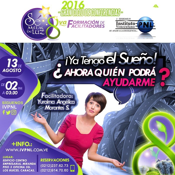 yuramorantes's tweet photo. Tienes un sueño? Quieres aprender herramientas para lograrlo? Entonces te espero este 13 de agosto https://t.co/NxWnmAACHp