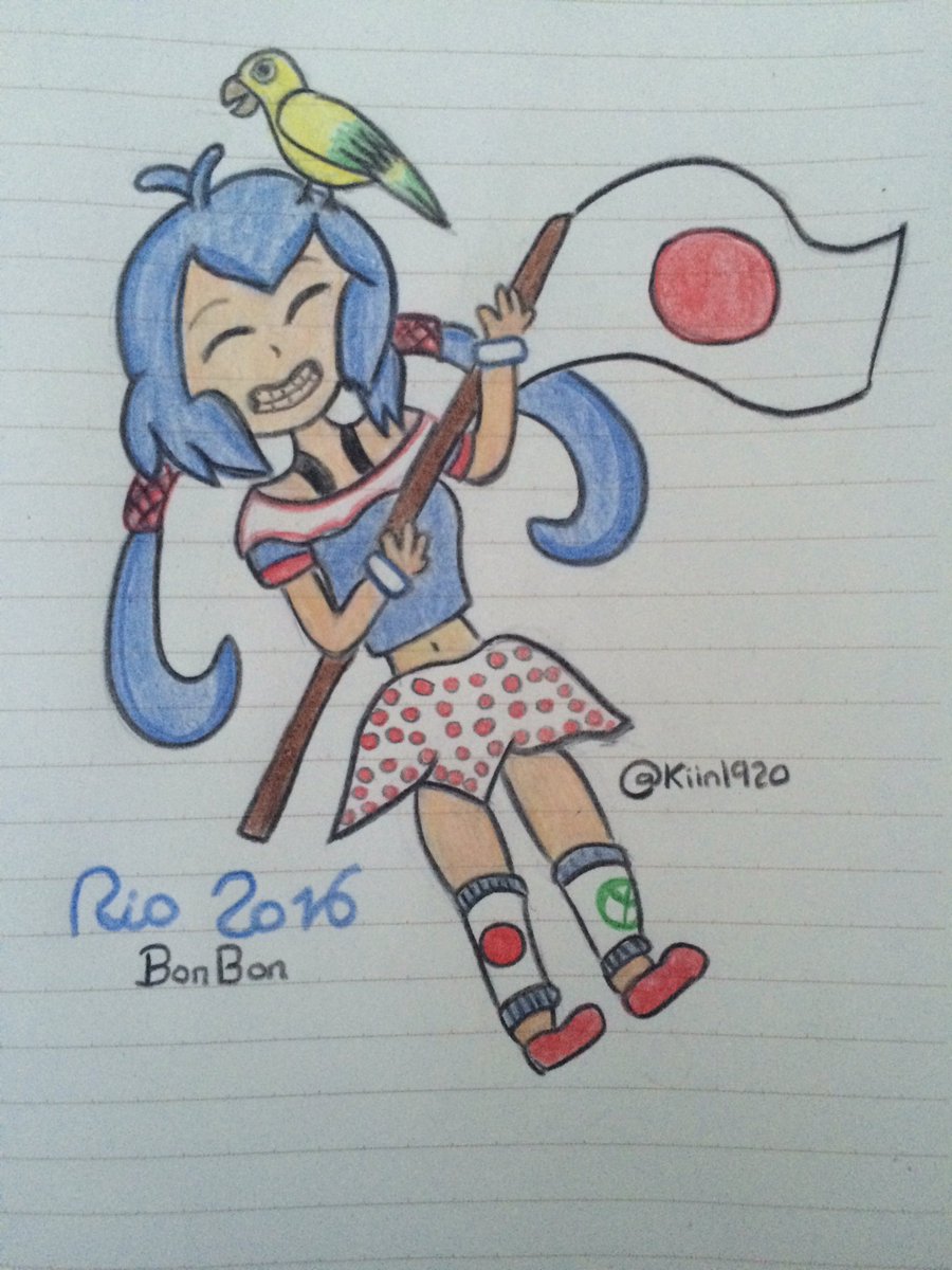 kiin1920's tweet photo. Vamos olímpicos 🇧🇷🇲🇽🇯🇵 #FNAFHS #FNAFHSolympic https://t.co/FtqvvvCU3y