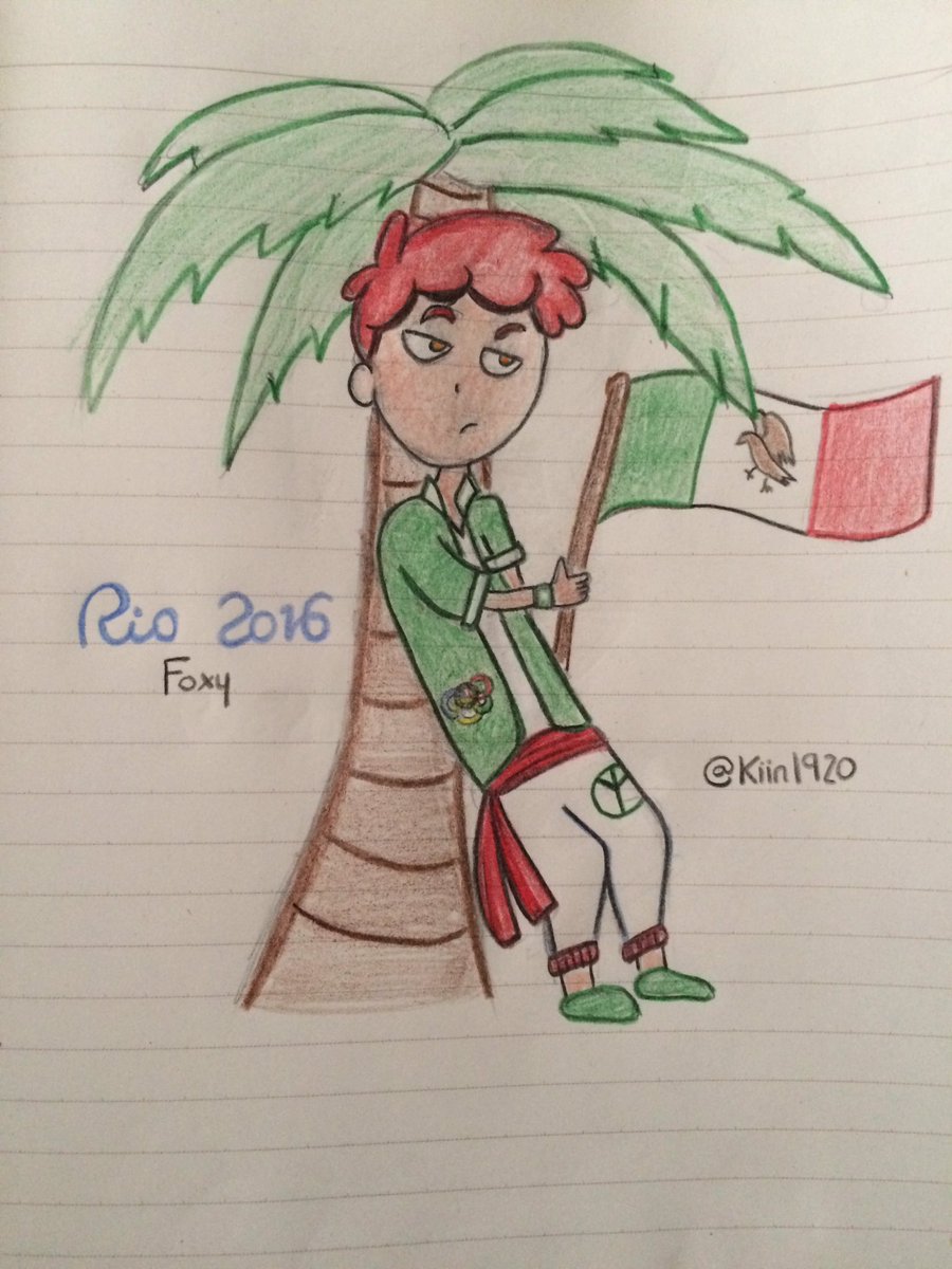 kiin1920's tweet photo. Vamos olímpicos 🇧🇷🇲🇽🇯🇵 #FNAFHS #FNAFHSolympic https://t.co/FtqvvvCU3y