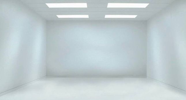 *Entering the newly renovated room,I look around and begin to walk around.Looking at two mirrors in opposite ends..>