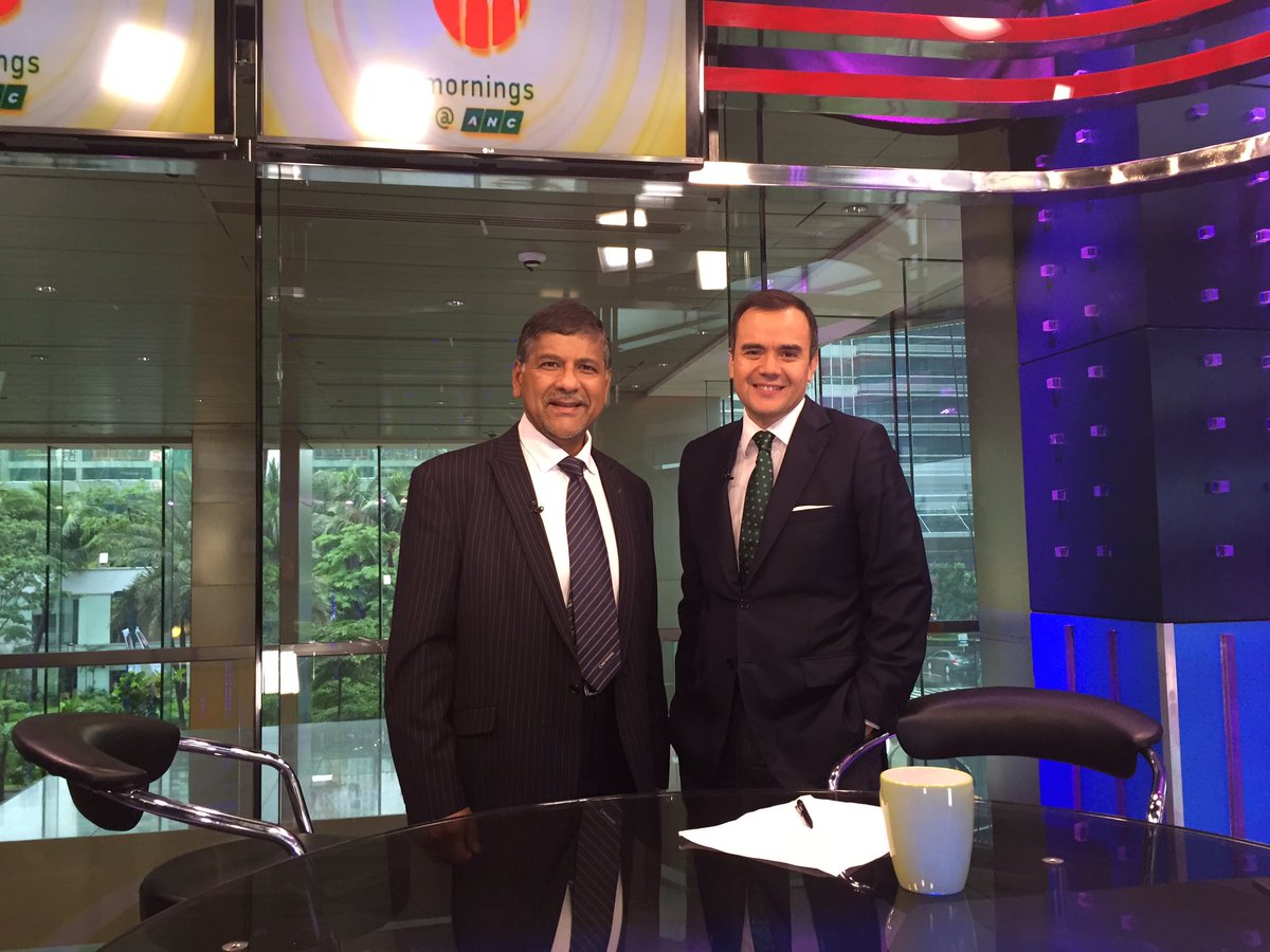 The Ambassador with Mornings @ ANC anchor David Celdran