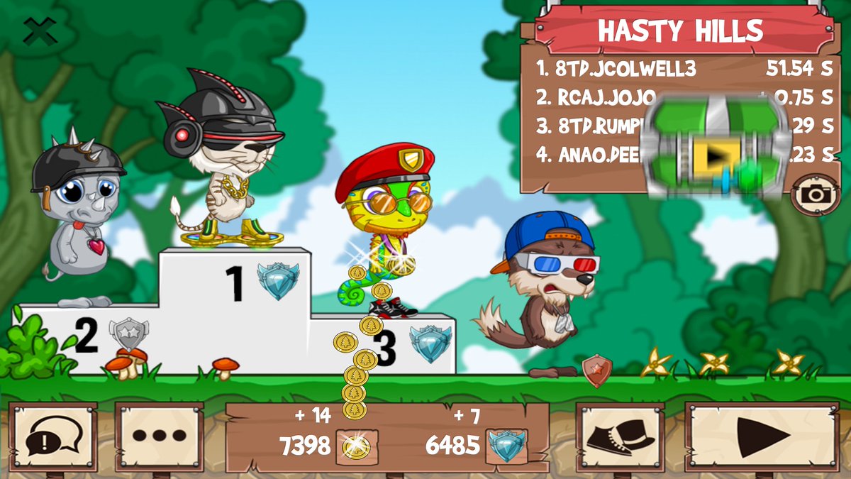 Stiltskin_Rumpl's tweet photo. Just a few games #funrun2 #8TD #JCOLWELL3 https://t.co/Xy1eJ8KIpt