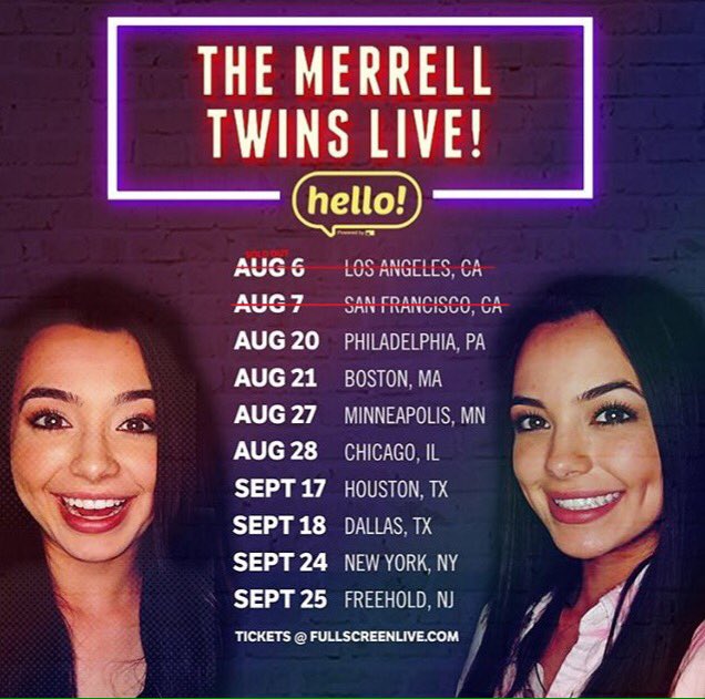 Twinner_Jubi's tweet photo. 2 tours just finished 😄 I'm so happy for them congrats 🎉 @veronicamerrell @vanessamerrell @merrelltwins #HelloMTlive https://t.co/HS4GIaCzrt