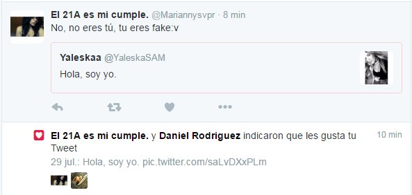 YaleskaSAM's tweet photo. No entiendo algunas ideologías enserio. JAJAJAJA TE LLAMAN FAKE,PERO LE DAN FAV AY AJÁ. https://t.co/qZhePbzALd