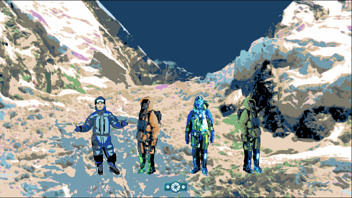 HashtagEverest's tweet photo. Just made it to Khumbu Icefall! #Everest #snow https://t.co/bGvmih6xYK