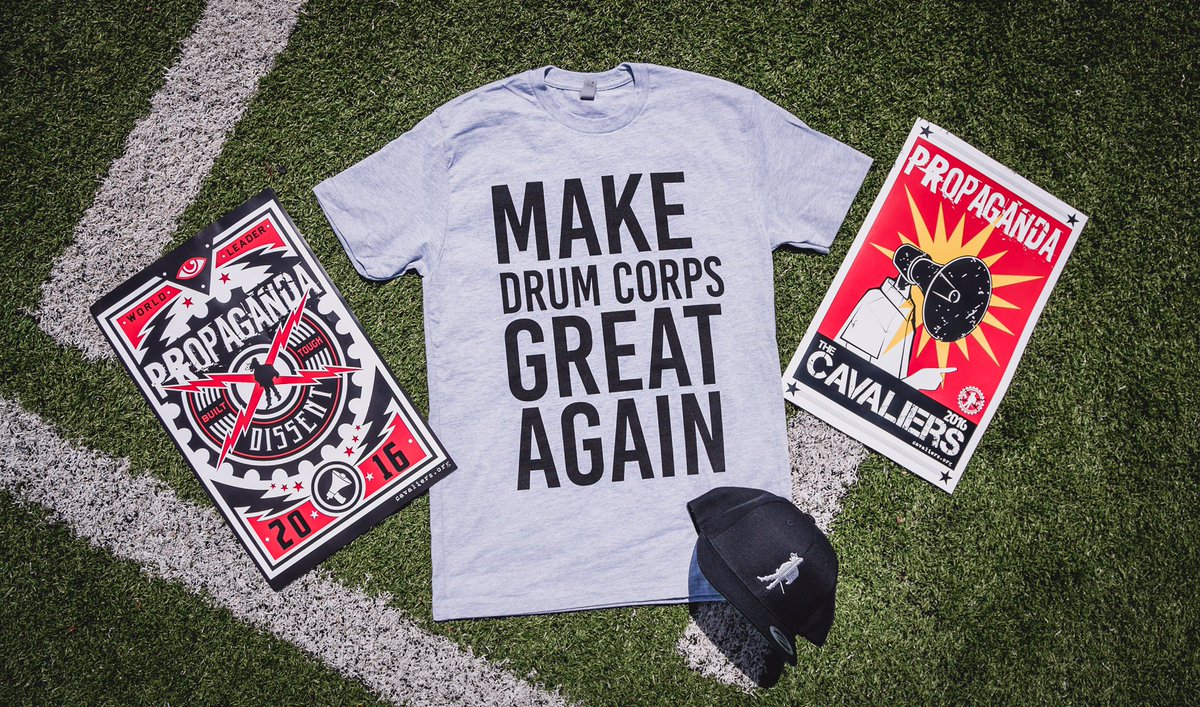 TheCavaliers's tweet photo. NEW MERCHANDISE ALERT! #cavs2016 #dci2016 #PROPAGANDA https://t.co/x3fQR31RTD