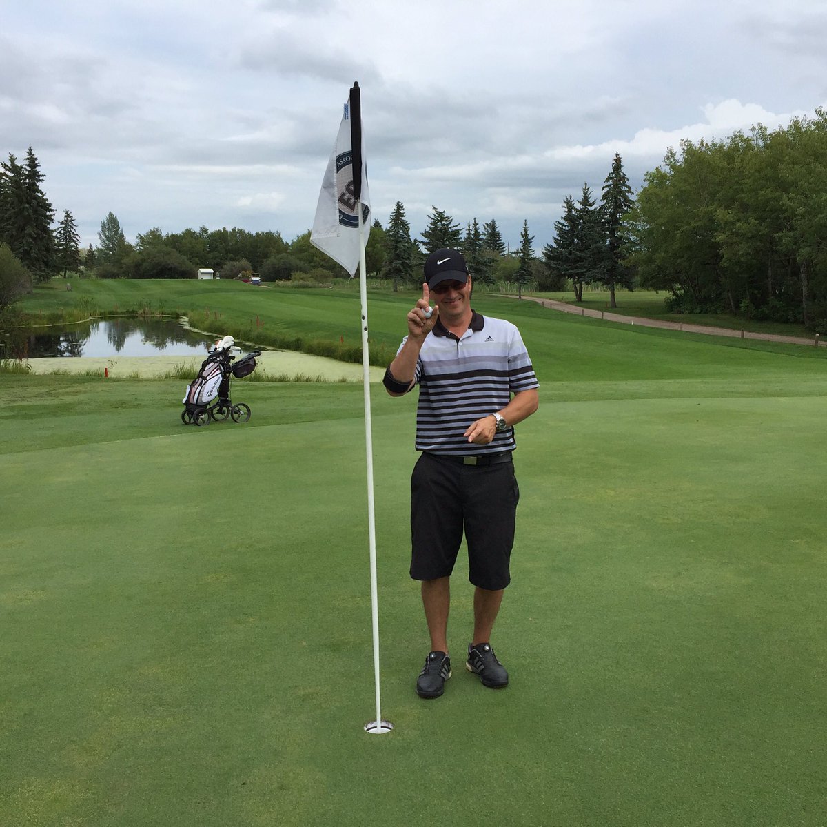 old man makes an ace, all grown up