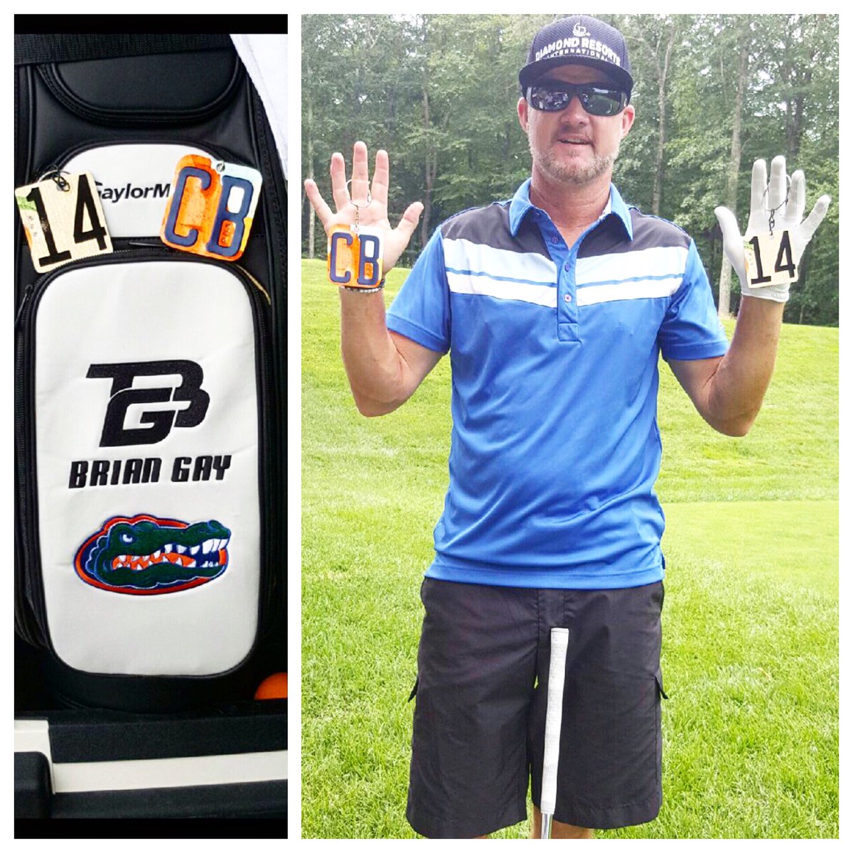 TB_customsd's tweet photo. @BrianGayPGA what did you think of our custom tags? Let's get you a setup! #tbcustoms #golfbagtags https://t.co/xhkgSJSbuQ