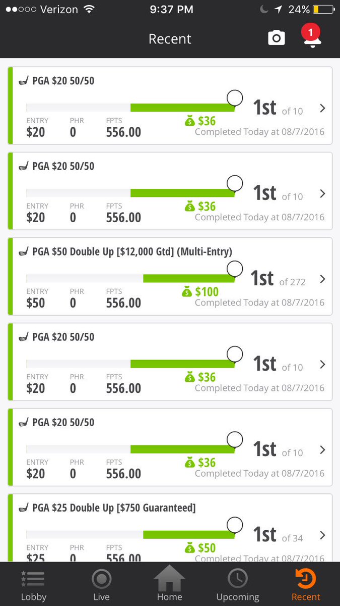 dfschamps's tweet photo. Very solid week now at 10-1 on the season. https://t.co/cgjLhjbDMd