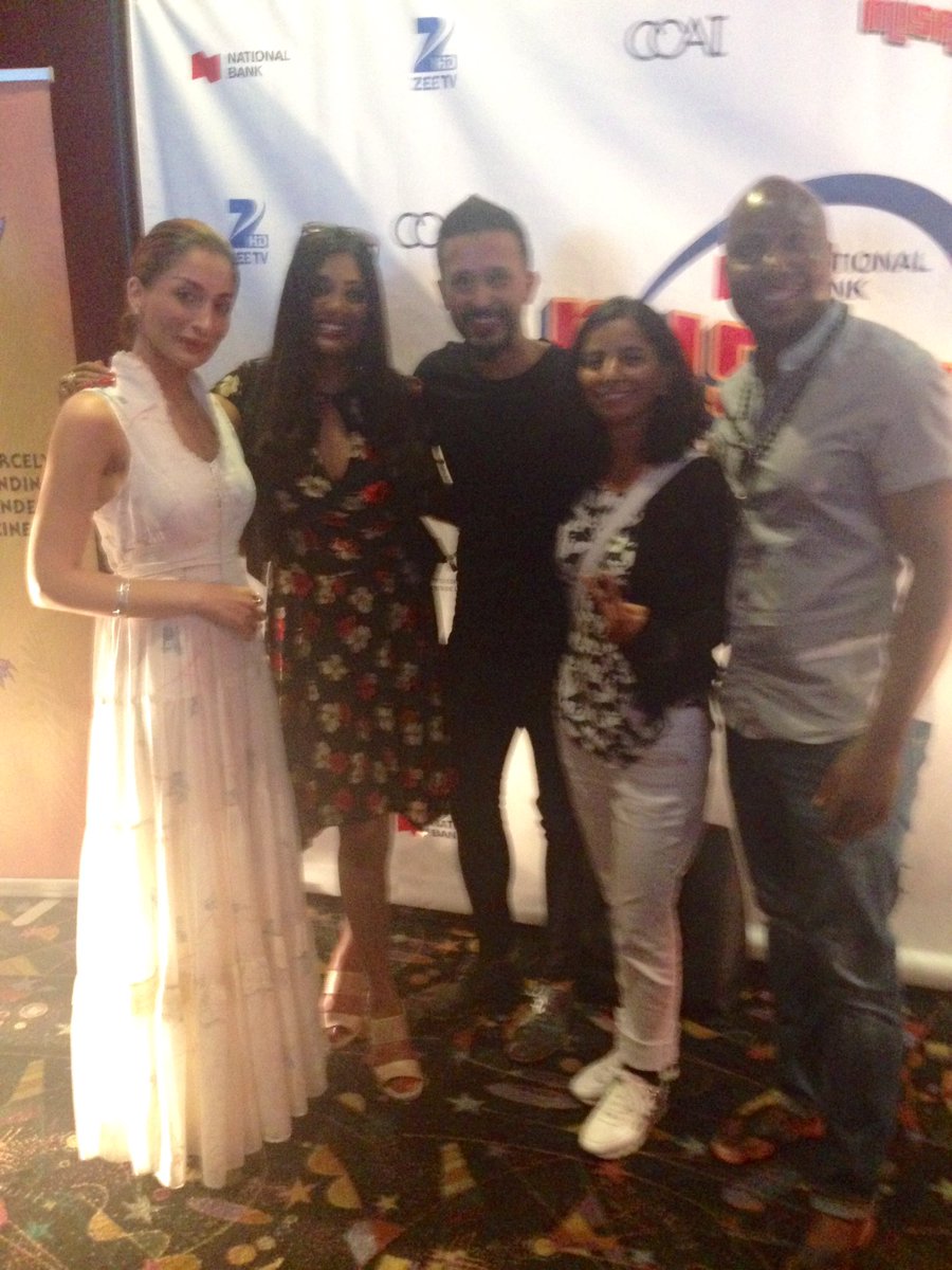 MKaur369's tweet photo. Wonderful time at #MISAFF16 with lovely people & my talented actors @TheAliKazmi #MeshaToor of #CoffeeatLaundromat https://t.co/htUIPPvyNe