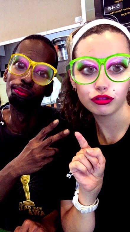 HypeHizzle69's tweet image. WARNING: Will cause nightmares. Sorry, world 😝 And shout out to my sis, JJ!! #CalmDownRob #Ok