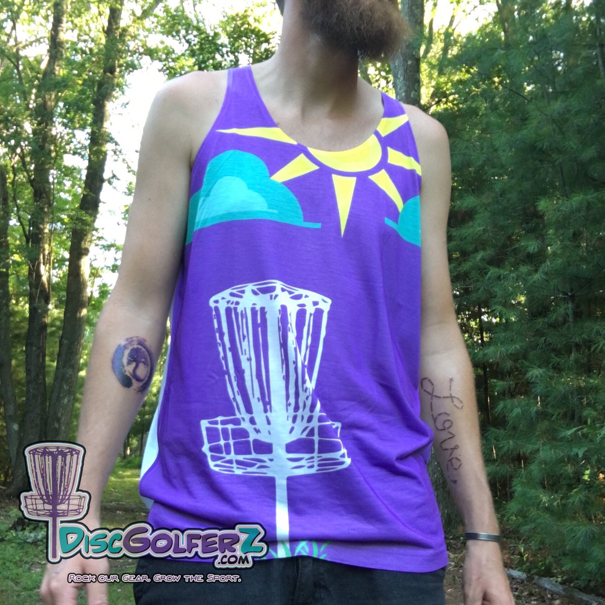 DiscGolferz's tweet photo. #freshtank #discgolferztank #freshink #newtats #newtank #hitthisbro #discgolferz #discgolf https://t.co/TBiXWQ8ail