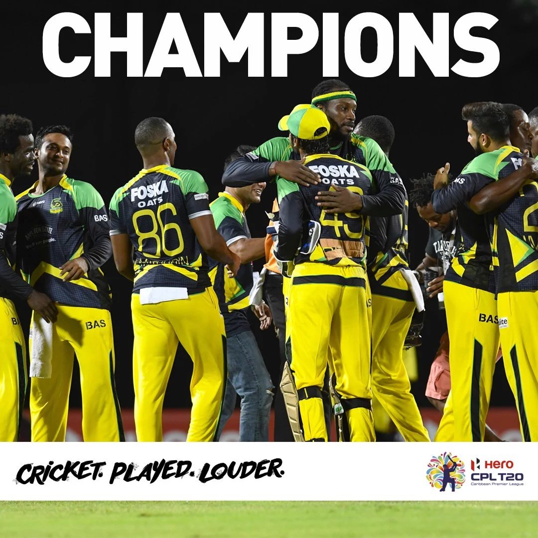 MuhammadOBAYDUL's tweet photo. #Champion
JTallawats lift there second title after 2013 beating GAW.
#CongratsJT
#ShakibChampionAgain https://t.co/I01LSnPs24