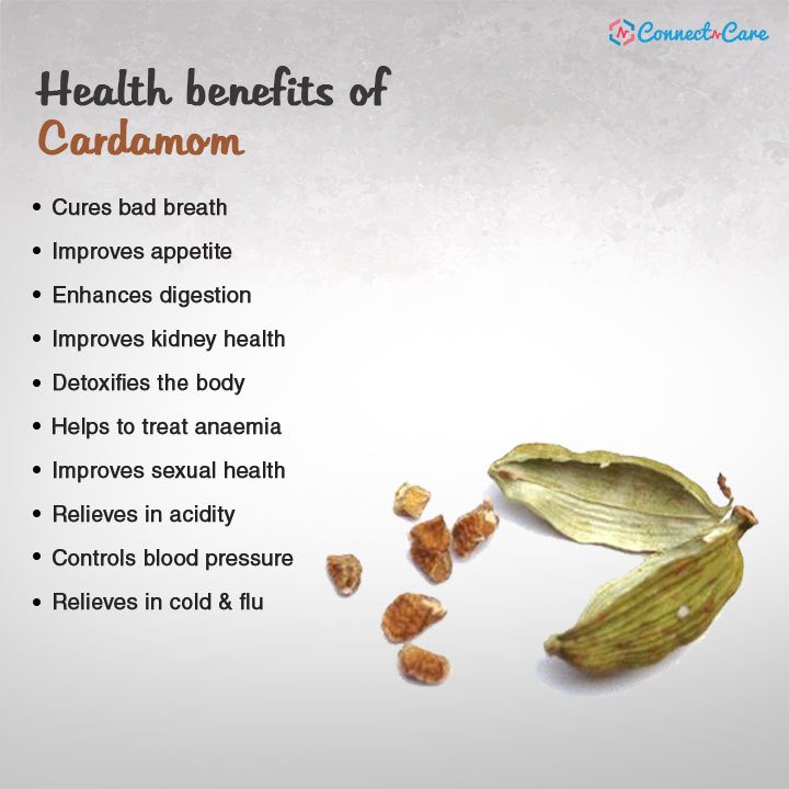 connectncare's tweet photo. Health benefits of #Cardamom
#connectncare #healthtips https://t.co/igNac0WadZ