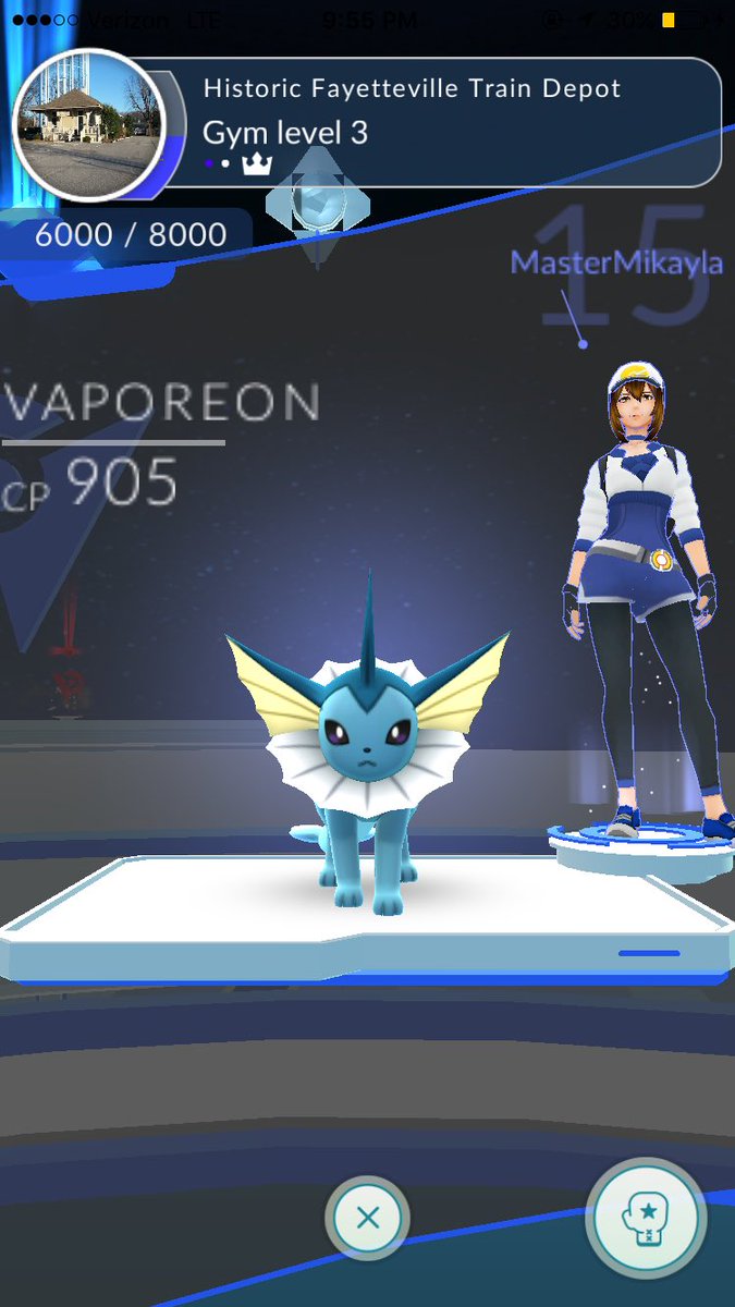 mikaylaa_joy's tweet photo. Holding it down for #TeamMystic at my first gym ✊🏽 @TeamMysticATL @TeamMysticPGO @TeamMysticGA https://t.co/WGPULDAxJ9