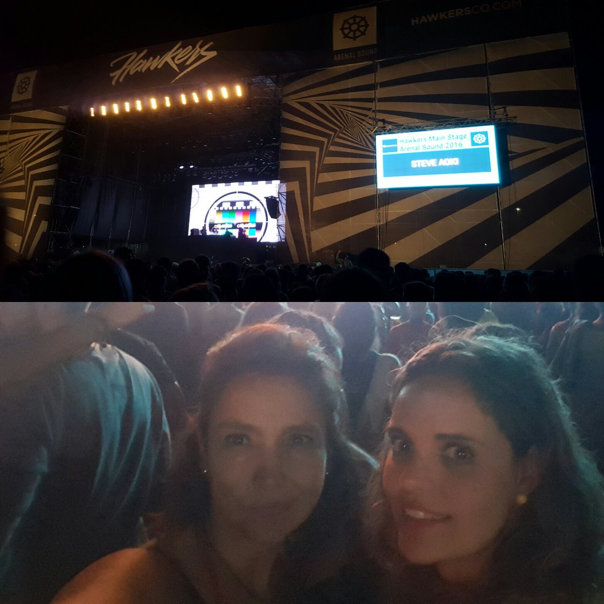 managementss's tweet photo. @ArenalSound @steveaoki 😎💃🏻🎶🎹🎙🎸🙈 #BeSounder #sounders #música #summer #friends #arenalsound2016 #FestiLover https://t.co/i3QYI1M1TA