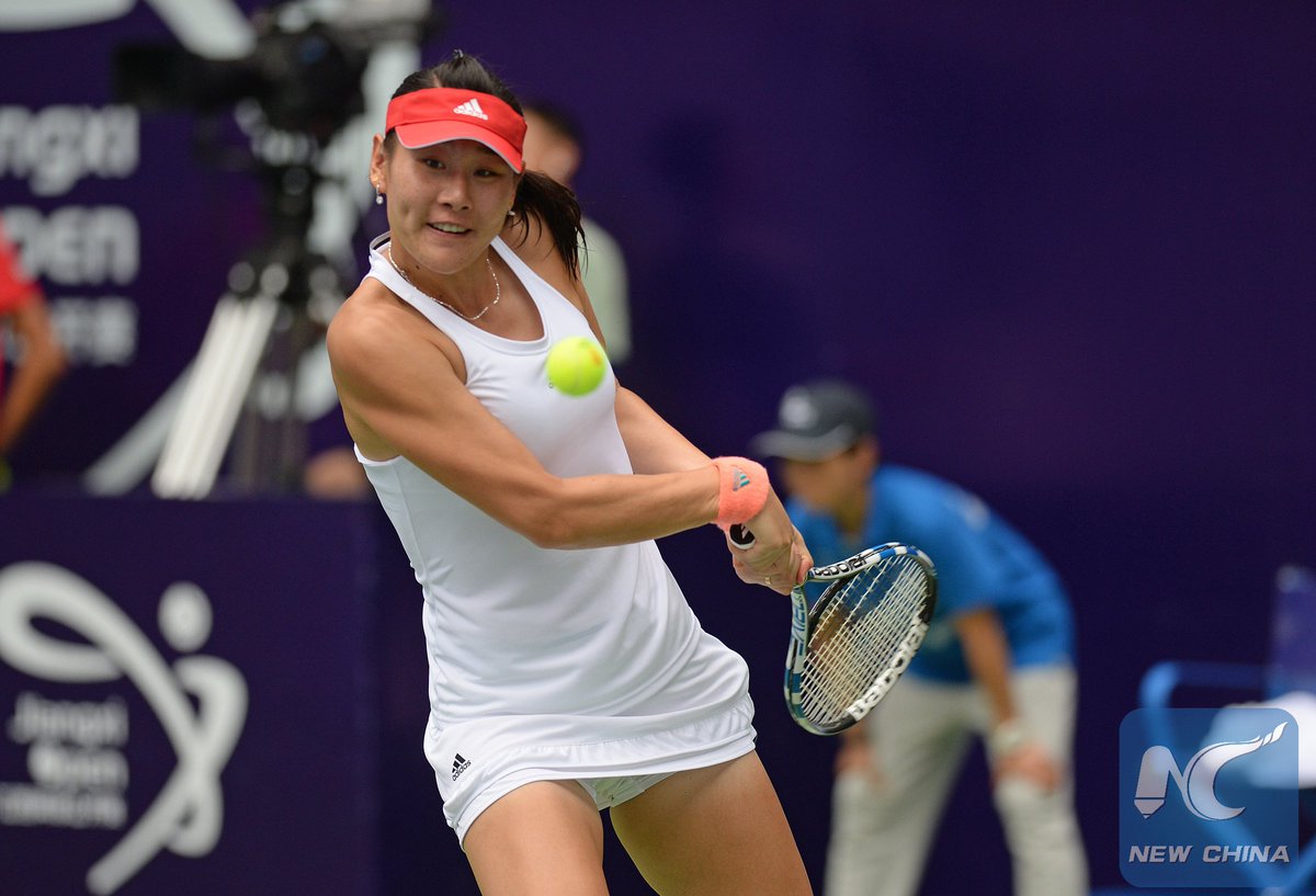 Duan Yingying of China wins the championship of WTA Jiangxi Open