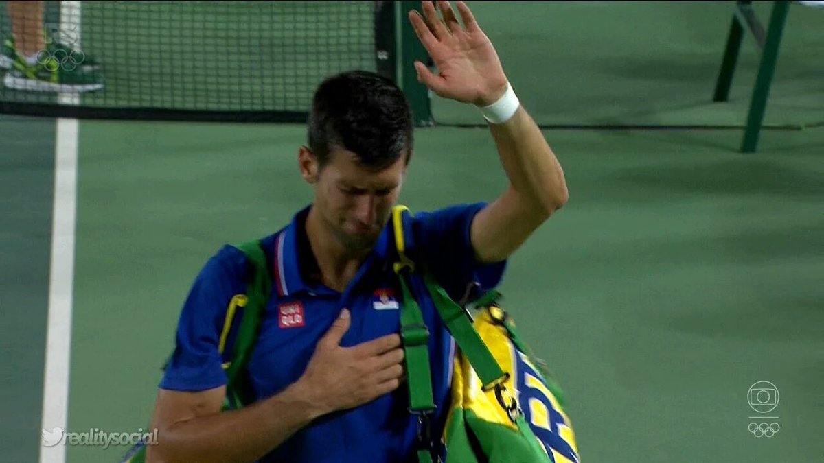 SoyArgen's tweet photo. No llores Nole, seguis siendo el uno! https://t.co/piKeHvcsWb