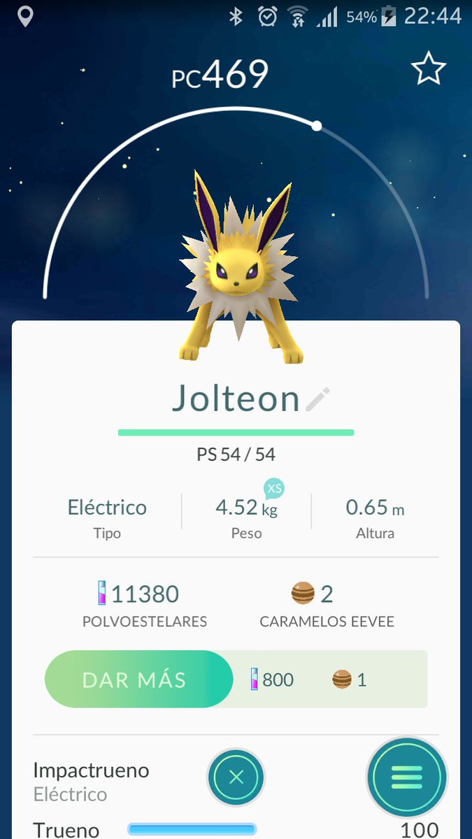 fabioacareaga's tweet photo. Adivinen quien consiguió un #Jolteon hoy... XD #PokémonGO #GottaCatchEmAll! #TeamInstinctRules! https://t.co/TAzpUVFcbV