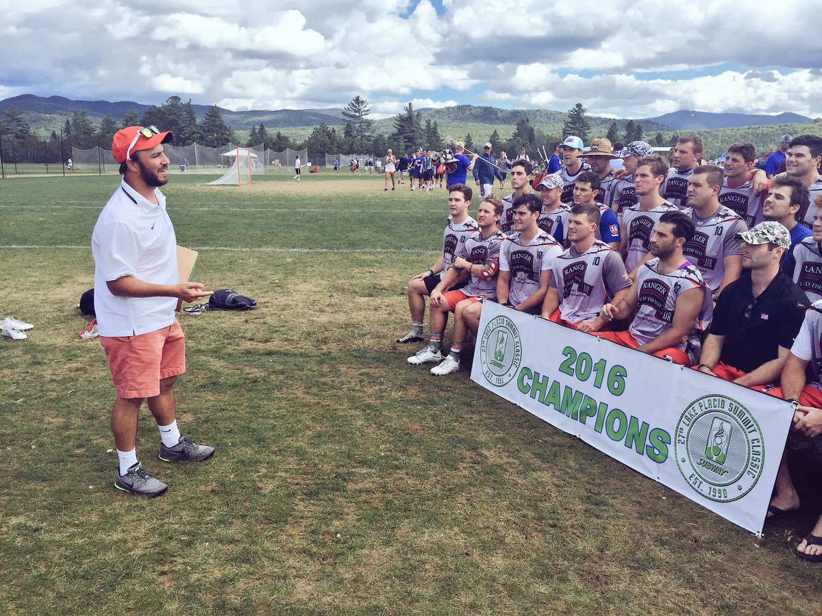 lakeplacidlax's tweet photo. The #LPSC27 Men's Open 1 Champions: Ranger Lead the Way, 8-6 winners over the Burning Orange. https://t.co/DHKviiUR93