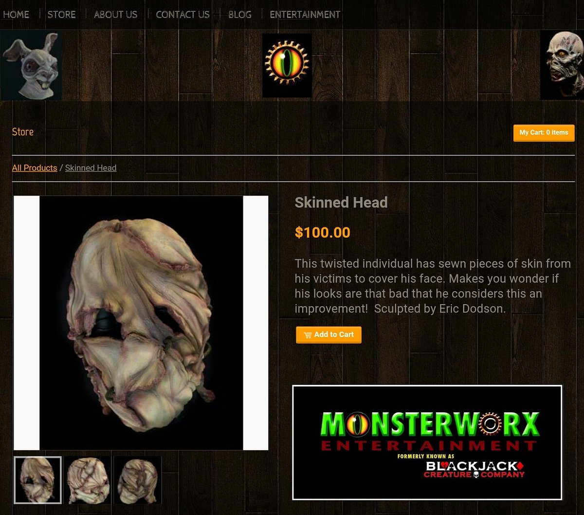 My first sculpture available for purchase on monsterworxentertainment.com <a href="/PromoteHorror/">PromoteHorror 🎃</a> <a href="/MrHorror/">Horrormoviesandstuff</a> <a href="/thetimtracker/">Tim</a>