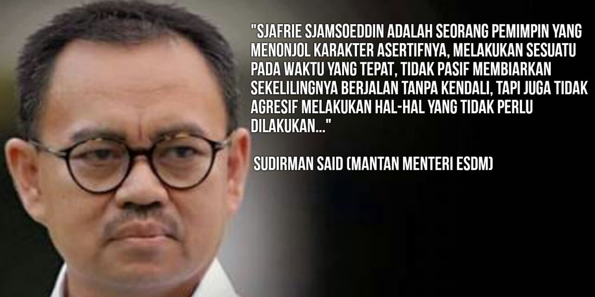 Testimoni dari Pak <a href="/SaidSudirman/">Sudirman Said Fans</a>