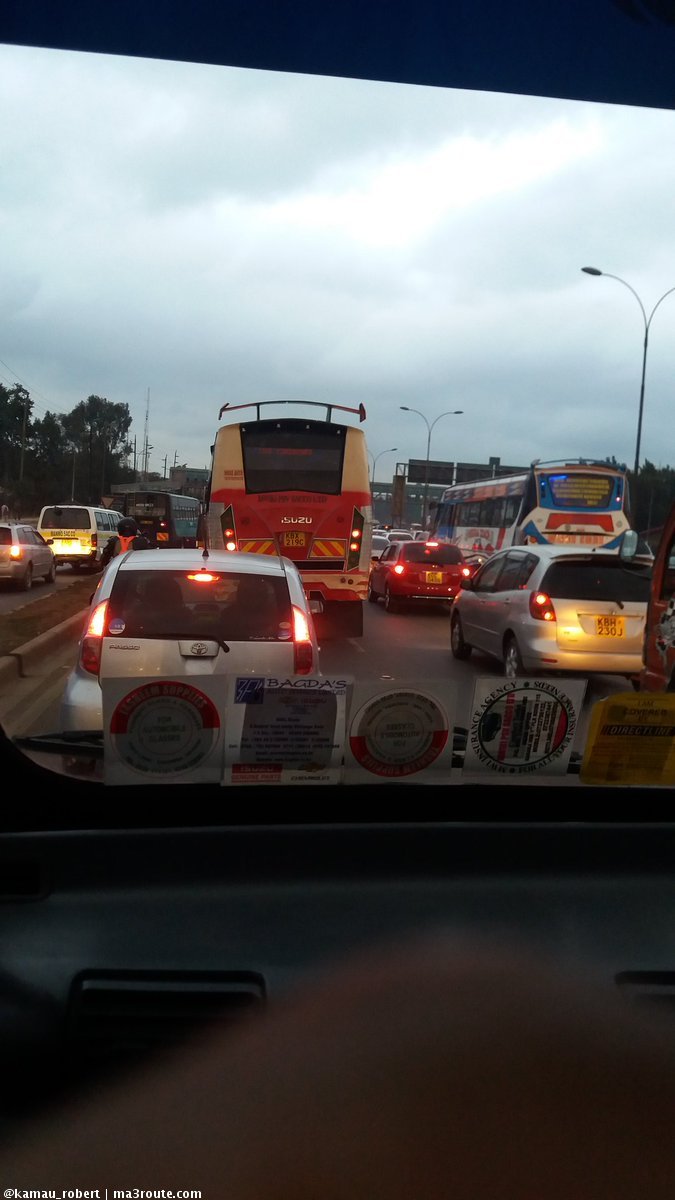 a3Route's tweet photo. 06:52 Thika Road traffic jam starts from #Allsopps. Moving slowly.Ni kubaya leo  https://t.co/zvlC66Dlgt via @kamau_robert