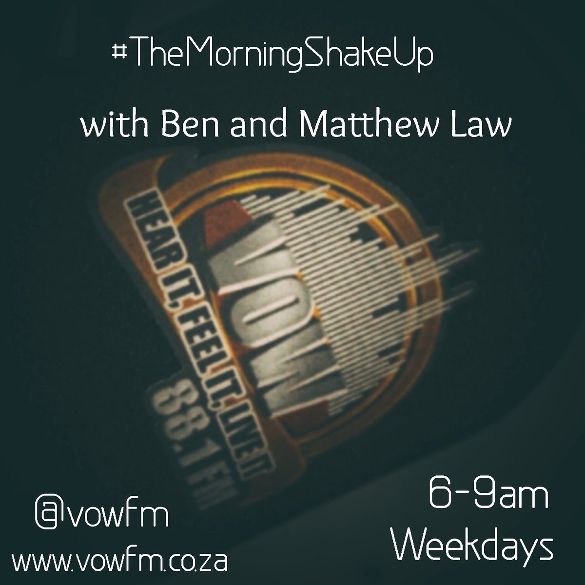 vow_881's tweet image. Ready for the best breakfast show ever? We are #TheMorningShakeUp