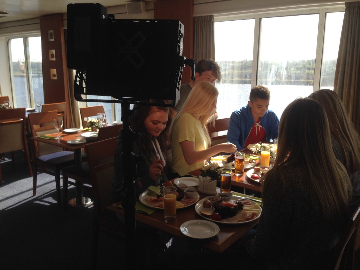 Shoot day! <a href="/DFDSSeaways/">Brody</a> #shoot #onboard ⚓️📸🎥