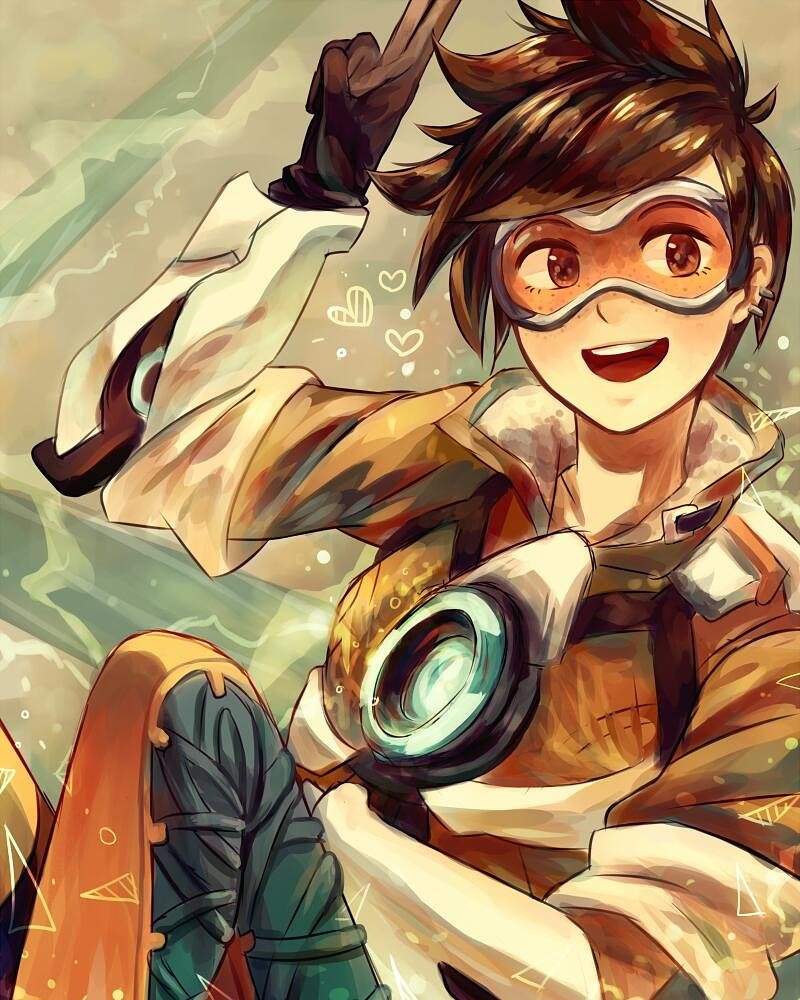 fanart.ar on X: TRACER #OVERWATCH #GAMES #FANART #ARTIST #BEAUTIFUL #ART  #COOL #CUTE #TRACER  / X