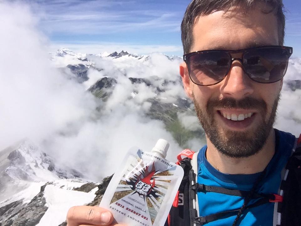 33Fuel's tweet photo. "Loving these gels" - Scott Sadler says it all atop Garde de Bordon in the Swiss Alps #FuelClean #GoLong #GetHigh https://t.co/47GktIkjN7