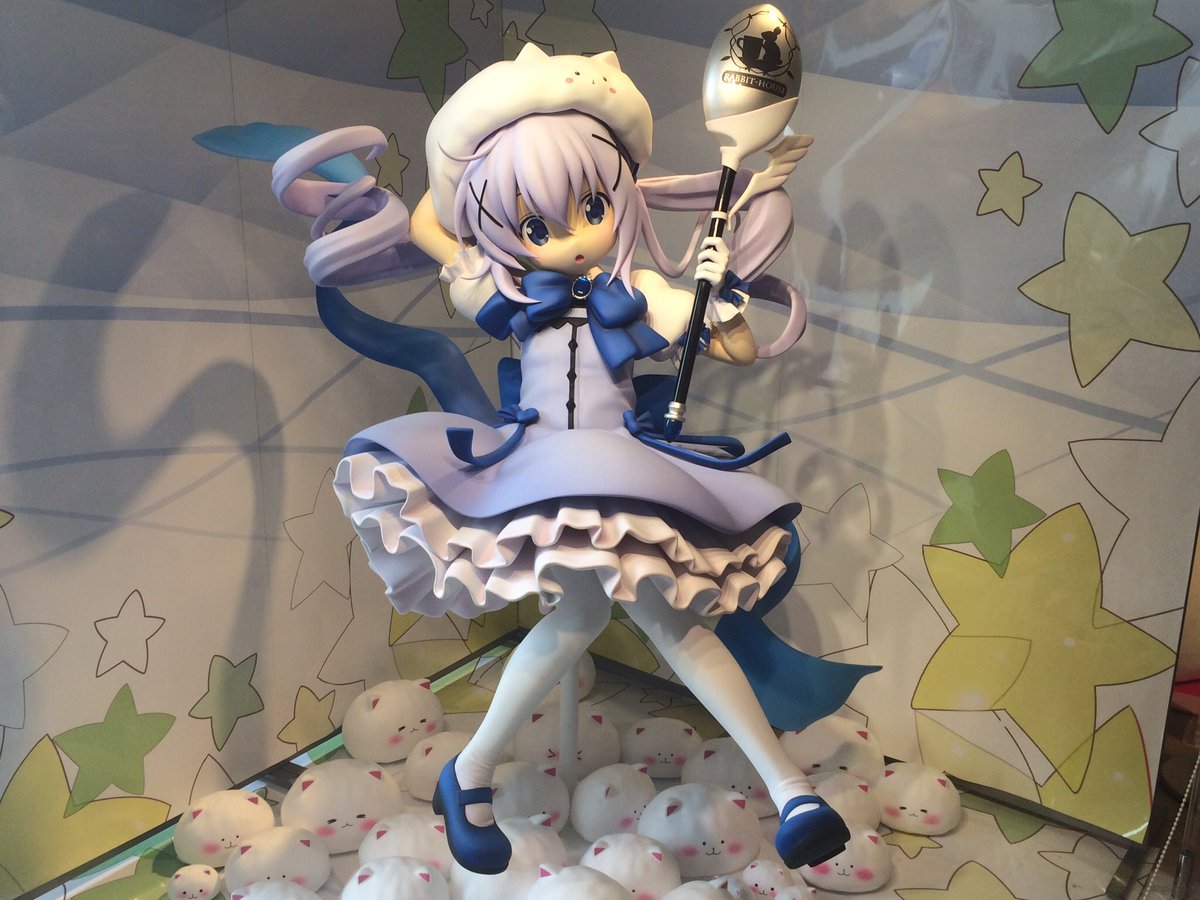 みうらん ｖ Twitter Da 魔法少女チノちゃんの 絵とフィギュアを比べたんだけどクオリティ高すぎ ごちうさ 魔法少女チノ