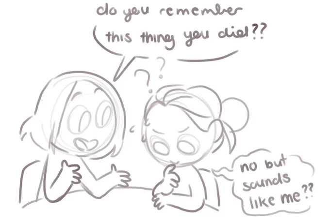 talking to old friends is really nostalgic but really reminds me of how bad my memory is;;; 