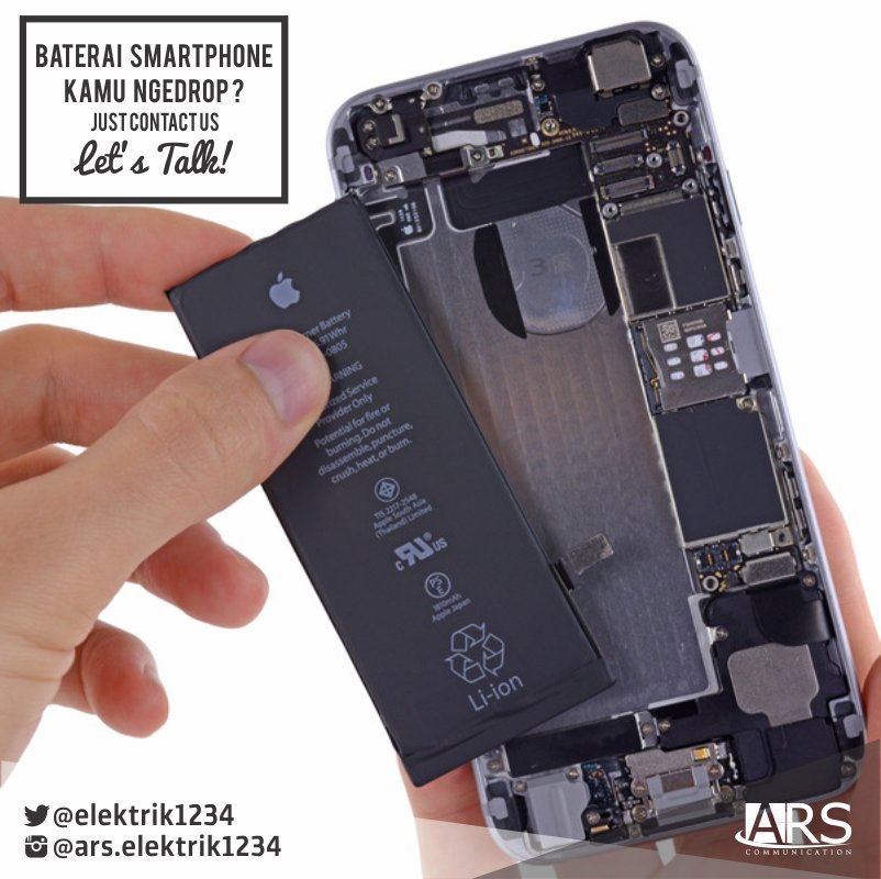 Jgn sembarangan beli sparepart smarthone/iphone, apalagi urusan batre. Di… dlvr.it/LzdKnS #infobdg