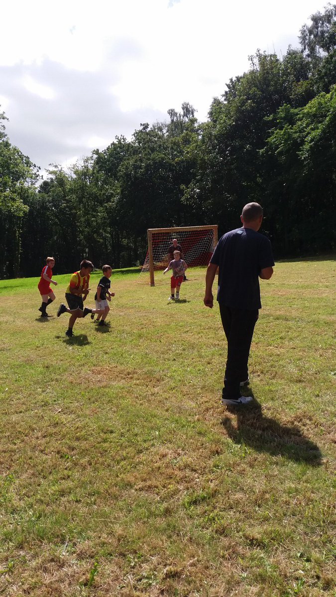 Wonderful day in the sun at our football tournament yesterday - kids, adults and great skills on show! #shropshire