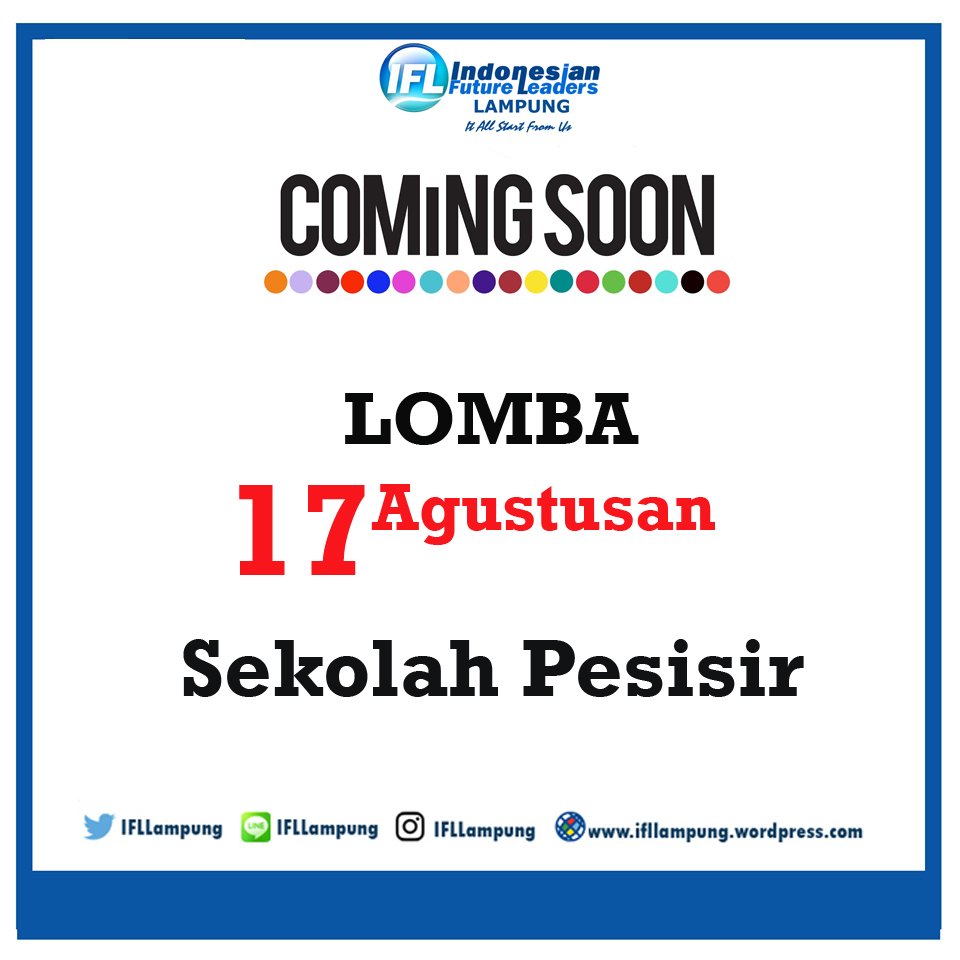 Siapa yang mau seru2an Lomba bareng anak-anak sekolah pesisir untuk memperingati HUT RI ke 71?