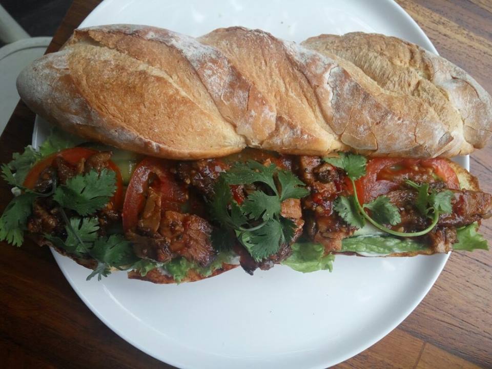 Lunch Promotion - Every day from 12 -4pm. All of the sandwiches you can get for only 50k
#porkbellysandwich #lunch