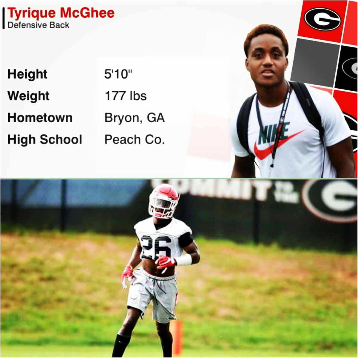 Loyal_To_The_G's tweet photo. The Countdown Continues And A Torch Has Been Passed...The New #26 UGA DB Tyrique McGhee @TyriqueMcghee...🐾🐾🐾
#26Left https://t.co/HhZCvBocAV