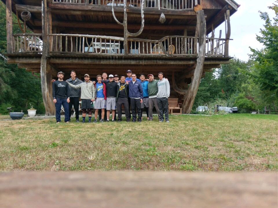 Swordfish take on Puyallup cabin style.