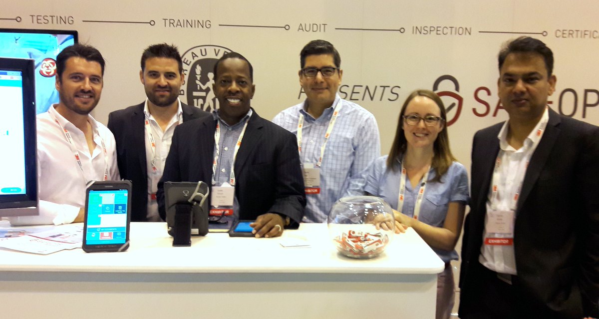 eeworx's tweet photo. @eeworx &amp; @_BureauVeritas together at the #IAFP2016 meeting in St Louis presenting SAFEOPS powered by @Eezytrace !! https://t.co/JjUZTdKK4c